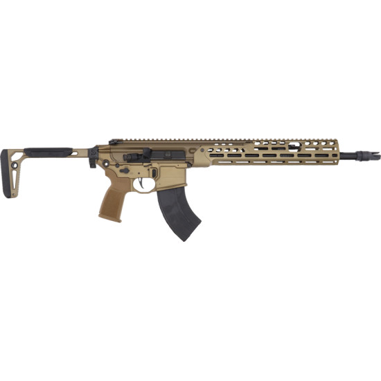 SIG SAUER MCX SPEAR LT 7.62X39 16" 28RD FOLDING STK M-LOK COYOTE