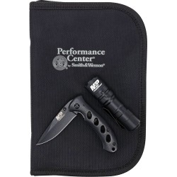 SMITH & WESSON EDC PC KIT CASE KNIFE AND FLASHLIGHT SMITH & WESSON EDC PC KIT CASE KNIFE AND FLASHLIGHT