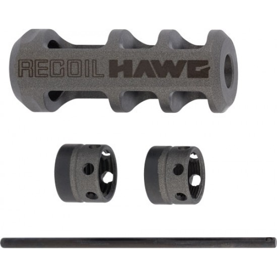 BROWNING SPORTER RECOIL HAWG MUZZLE BREAK TUNGSTEN.30CAL & SMALLER