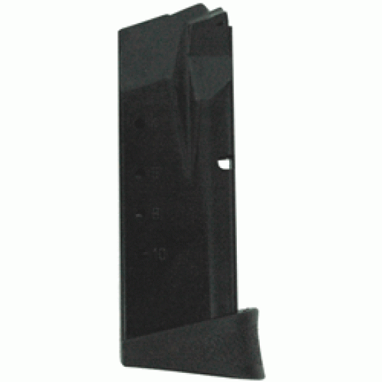 SMITH & WESSON MAGAZINE M&P9 COMPACT W/FINGER REST 12-ROUNDS BLACK