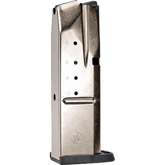 SMITH & WESSON MAGAZINE SD9 & SD9VE 10RD STAINLESS STEEL