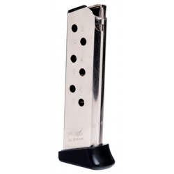 WALTHER MAGAZINE PPK/S .380 ACP 7 RD. FINGER REST NICKEL WALTHER MAGAZINE PPK/S .380 ACP 7 RD. FINGER REST NICKEL
