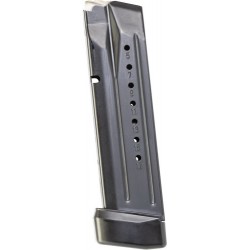 S&W MAGAZINE M&P9 23RD WITH ADPTER BLACK ALUMINUM S&W MAGAZINE M&P9 23RD WITH ADPTER BLACK ALUMINUM