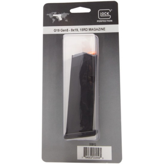 GLOCK MAGAZINE GEN5 19 9MM 15-ROUNDS