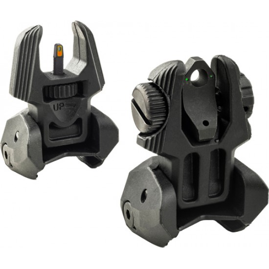 MEPROLIGHT FRONT & REAR FLIP UP SIG SIGHTS TRITIUM 2 REAR DOTS