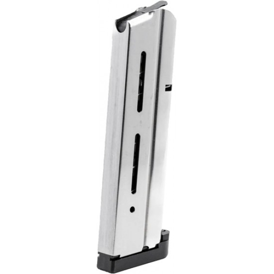 WILSON MAGAZINE OFFICER 45ACP 7RD W/STD. PAD STAINLESS