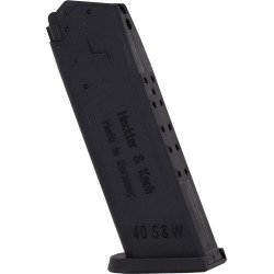 HK MAGAZINE USP40 .40S&W 13RD BLACK POLYMER HK MAGAZINE USP40 .40S&W 13RD BLACK POLYMER