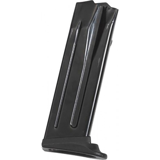 HK MAGAZINE P2000/USP40 COMP- ACT .40S&W 12RD BLACK STEEL