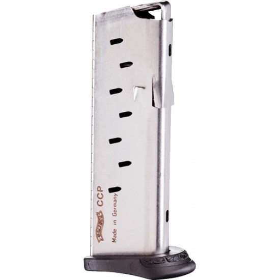 WALTHER MAGAZINE CCP .380ACP 8-ROUNDS STAINLESS STEEL