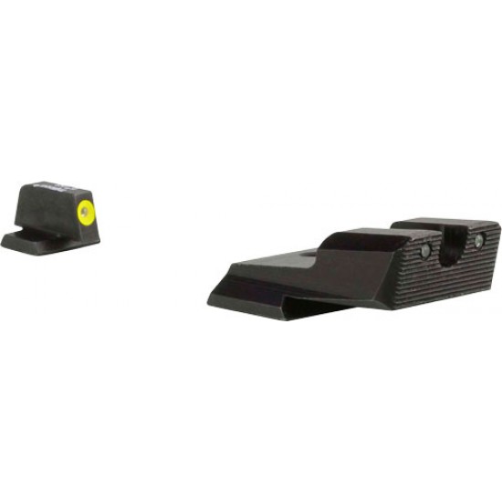 TRIJICON NIGHT SIGHT SET HD XR YELLOW OUTLINE SMITH & WESSON SHIELD