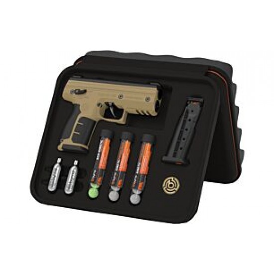 BYRNA SD KINETIC KIT TAN W/ 2 MAGS & PROJECTILES
