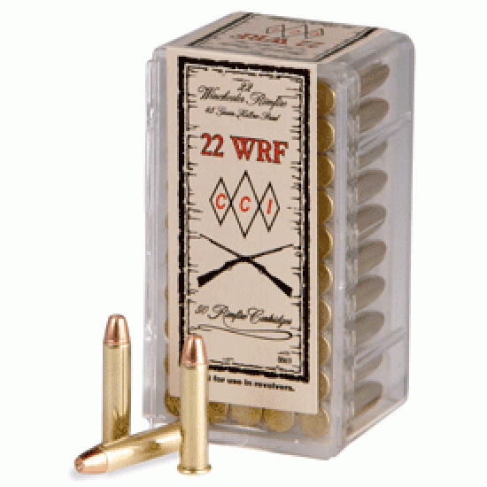 CCI AMMO .22WRF 1300FPS. 45GR. TNT JHP 50-PACK