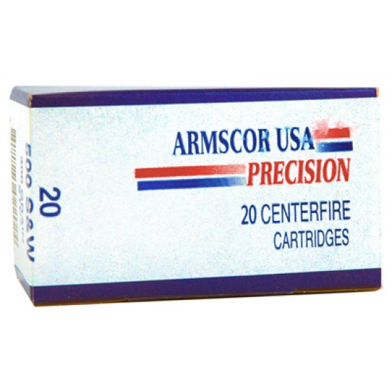 ARMSCOR USA AMMO .500 SMITH & WESSON MAG 300GR. XTP 20-PACK