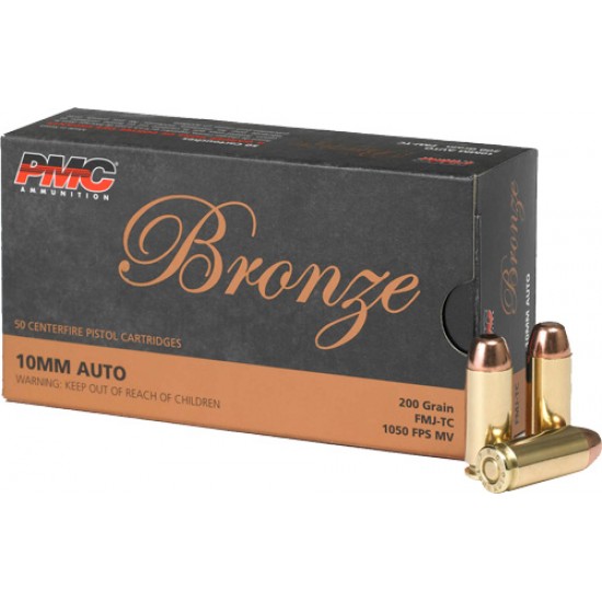 PMC AMMO 10MM AUTO 200GR. FMJ-TC 50-PACK