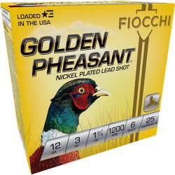 FIOCCHI GOLDEN PHEASANT 12GA. 3