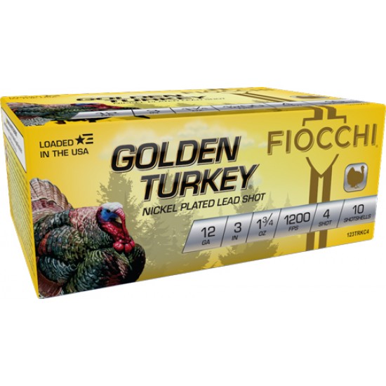 FIOCCHI GLDN TURKEY 12GA. 3