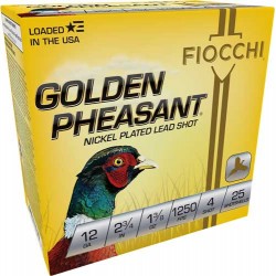 FIOCCHI GOLDEN PHEASANT 12GA. 2.75