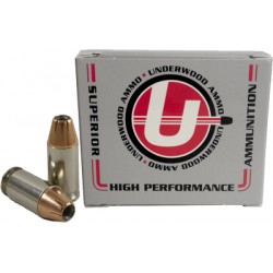 UNDERWOOD AMMO .380ACP+P 90GR. XTP JHP 20-PACK
