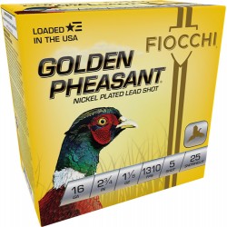 FIOCCHI GOLDEN PHEASANT 16GA. 2.75