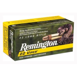 REMINGTON AMMO .22 LONG RIFLE 50-PK VIPER 36GR. TRUNCATED SOLID