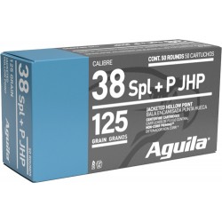 AGUILA 38 SPECIAL 125GR JHP 50RD 10BX/CS AGUILA 38 SPECIAL 125GR JHP 50RD 10BX/CS