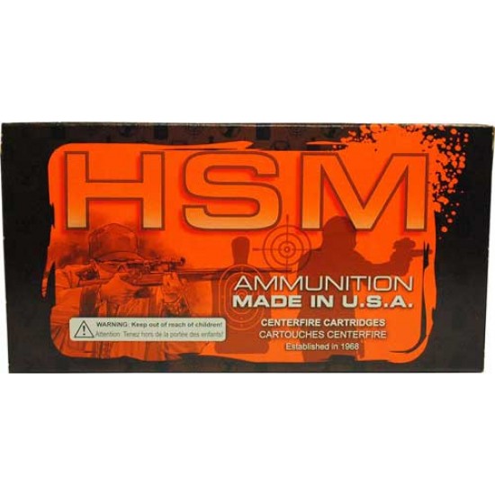 HSM AMMO .218 BEE 40GR. V-MAX 50-PACK