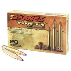 BARNES AMMO VOR-TX 22-250 REM 50GR. TSX-FB 20 PACK