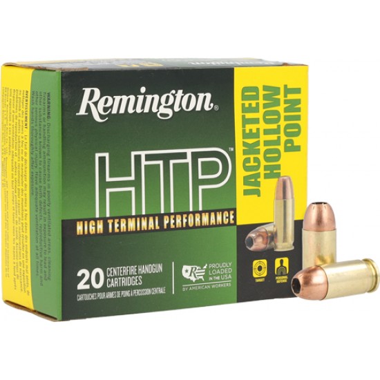 REMINGTON HTP 380 ACP 88GR JHP 20RD 25BX/CS