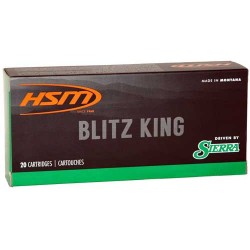 HSM AMMO .22-250 REM 55GR. SIERRA BLITZKING 20-PACK