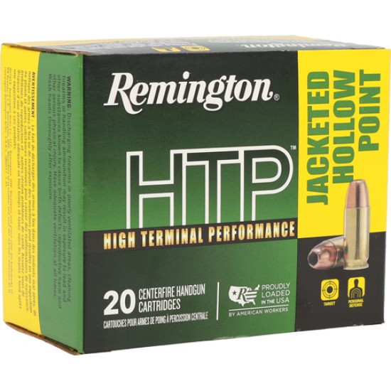 REMINGTON HTP 40 SMITH & WESSON 180GR JHP 20RD 25BX/CS