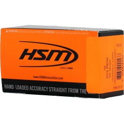 HSM RMFG 223 55GR HORNADY VMAX 50RD