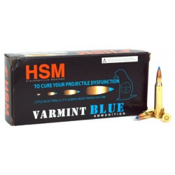 HSM AMMO .223 55GR. BLUE TIP SIERRA BLITZ KING 20-PACK