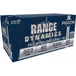 FIOCCHI AMMO .223 REMINGTON 62GR. FMJ-BT 50-PACK