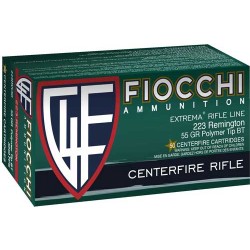 FIOCCHI .223 REM. 55GR. V MAX 50-PACK
