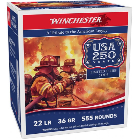 WINCHESTER 22LR 36GR PLATED HP 1280FPS 555RD 10BX/CS 250TH AN