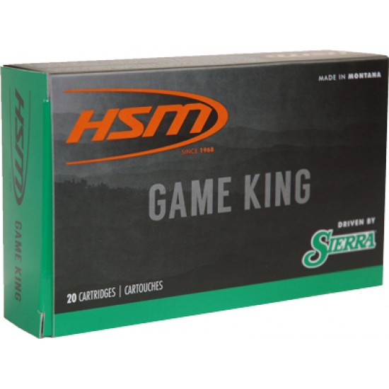 HSM AMMO .243 WINCHESTER 100GR. SBT SIERRA GAME KING 20-PACK