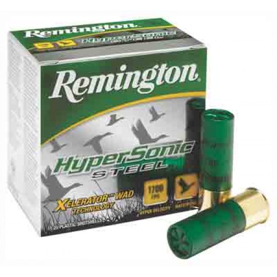 REMINGTON AMMO HYPERSONIC STEEL 25PK 12GA. 3
