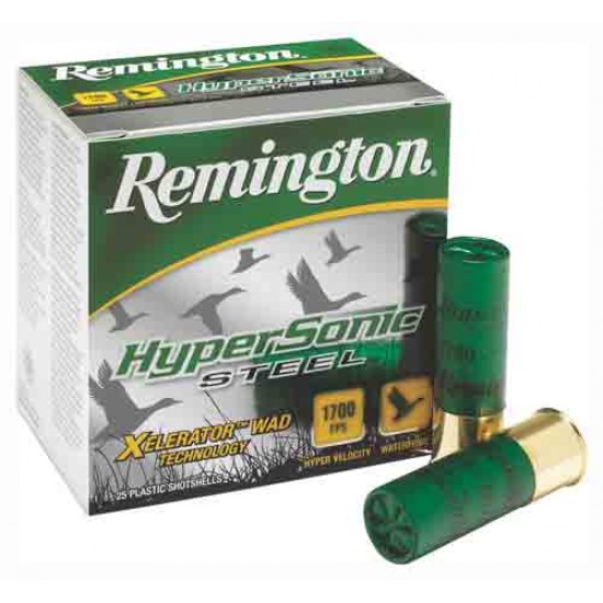 REMINGTON AMMO HYPERSONIC STEEL 25PK 12GA. 3