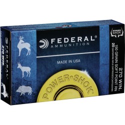 FEDERAL AMMO POWER-SHOK .270 WIN. 150GR. SP 20-PACK