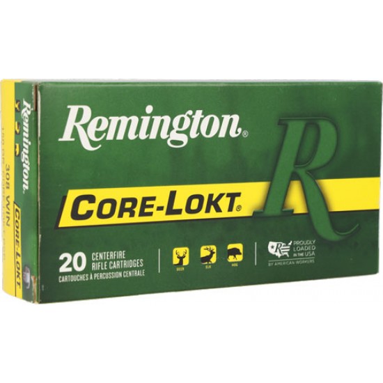 REMINGTON 308 WIN 150GR CORE-LOKT PSP 20RD 10BX/CS