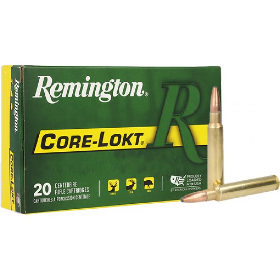 REMINGTON 338 RUM 250GR CORE-LOKT PSP 20RD 10BX/CS