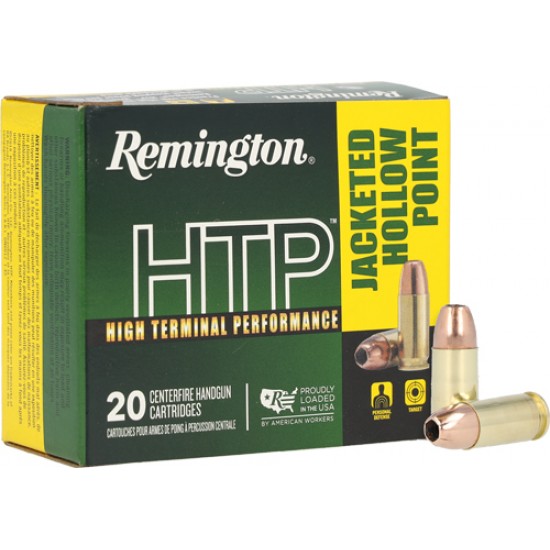 REMINGTON HTP 9MM 115GR JHP 20RD 25BX/CS