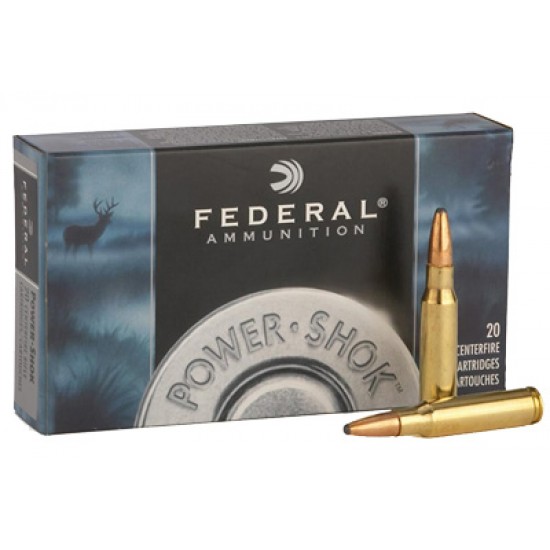 FEDERAL AMMO POWER-SHOK .30-06 150GR. SP 20-PACK