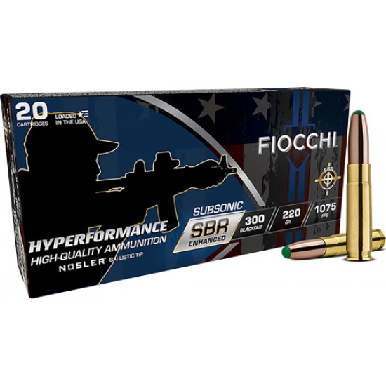 FIOCCHI 308 WIN SBR ENHANCED 125GR SST 20RD 10BX/CS