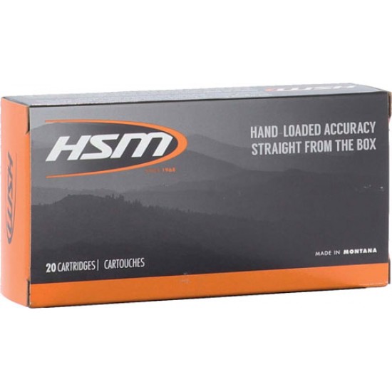 HSM AMMO .300AAC BLACKOUT 180GR. BOAT-TAIL HP 20-PK