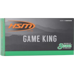 HSM 300 REM SAUM 180GR GAME KING 20RD 25BX/CS
