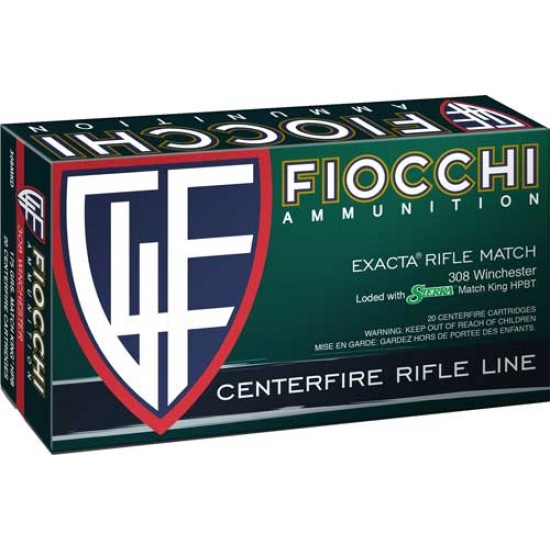 FIOCCHI .308WIN 175GR. HPBT 20-PACK