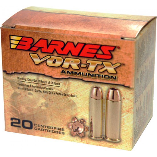 BARNES AMMO VOR-TX 9MM LUGER 115GR XBP 20-PACK