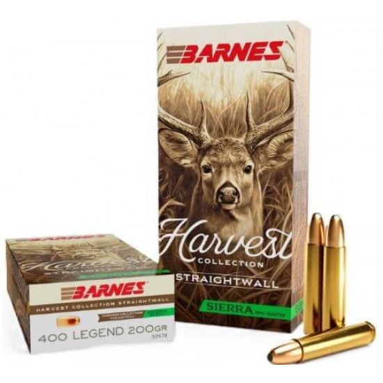 BARNES HARVEST 400 LEG 200GR PRO-HUNTER 20RD 10BX/CS