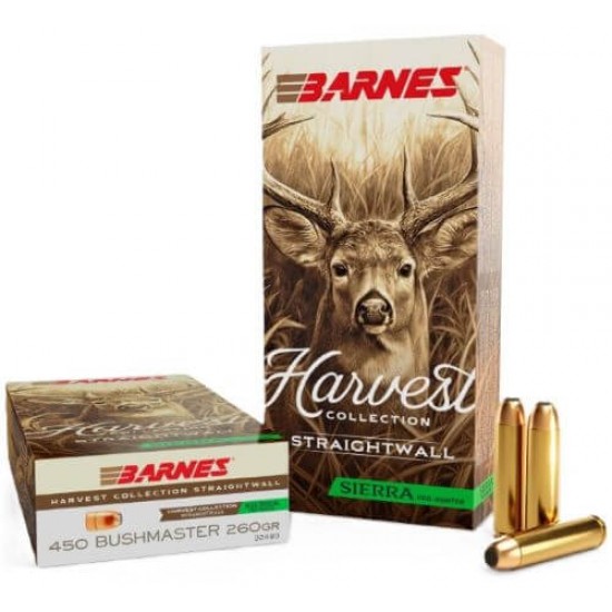 BARNES HARVEST 450 BM 260GR PRO HUNTER 20RD 10BX/CS